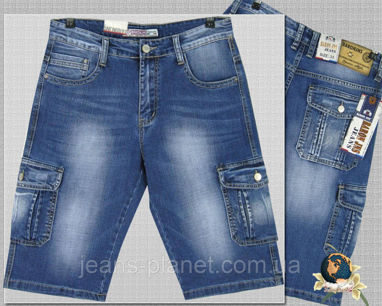 Шорти чоловічі джинсові карго