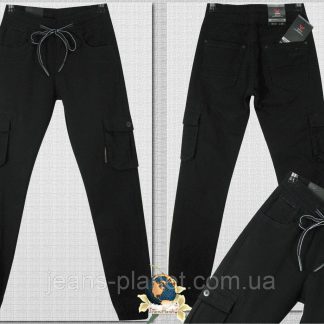 Джинси джогери карго підліткові на хлопчика низ гумка