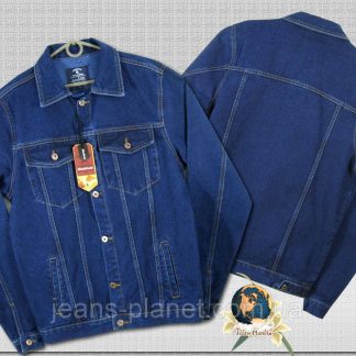 Куртка чоловіча джинсова котонка синього кольору Black Lee