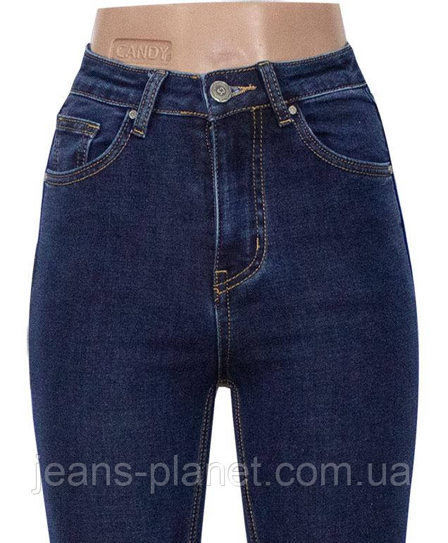 Джинси жіночі утеплені звужені на високій талії Американка — изображение 5