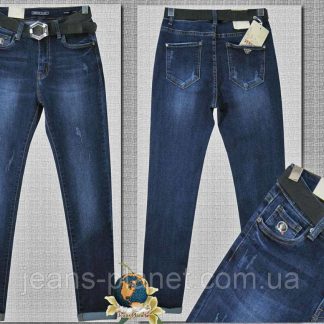 Джинси жіночі класичного покрою з високою посадкою Version