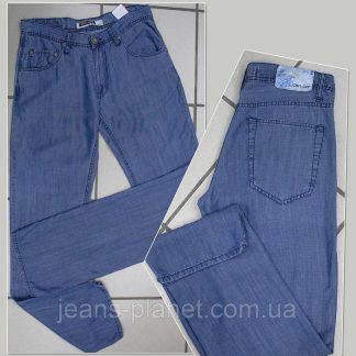 Джинси чоловічі класичні літні бренд CEN&COR сині