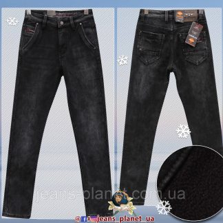 Джинси чоловічий зимові класичні з косим кишені Baron