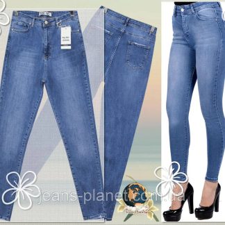 Модні жіночі джинси завужені Американка батал Big Nile