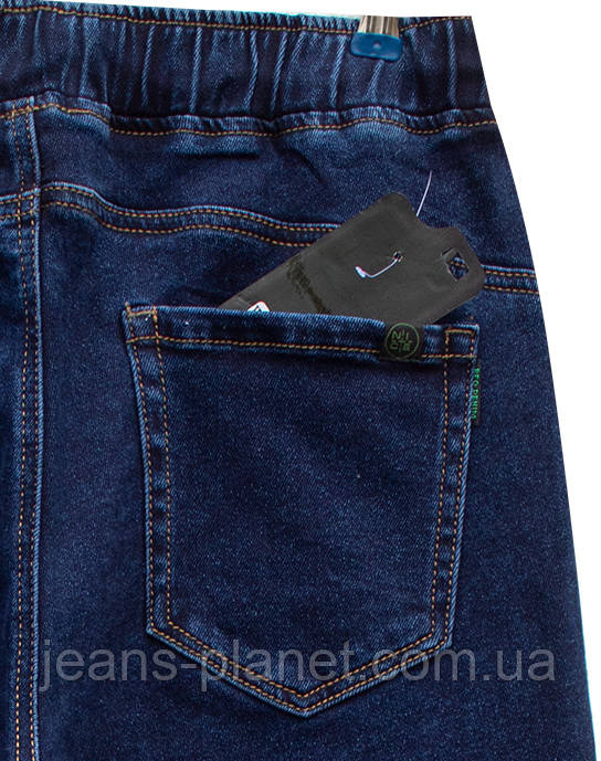 Джинси жіночі утеплені байкою пояс на резинці Lady N 36 розмір — изображение 3