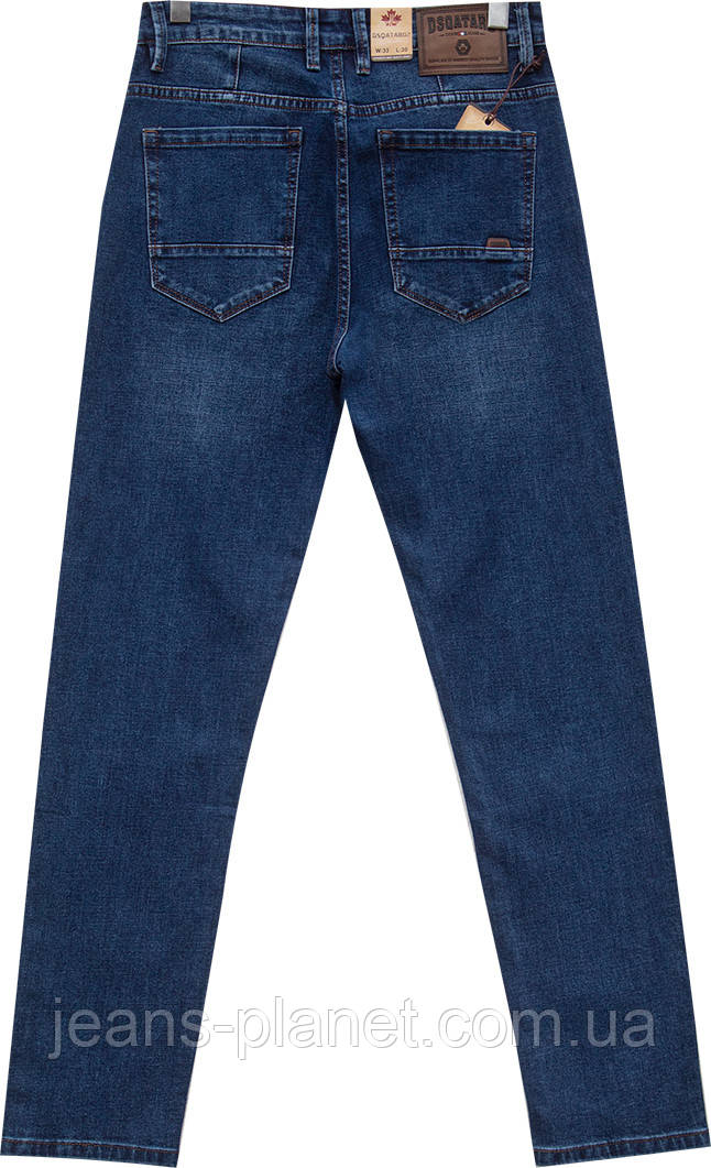 Джинси чоловічі класичні бренд Dsqatard синього кольору зріст 32 — изображение 2