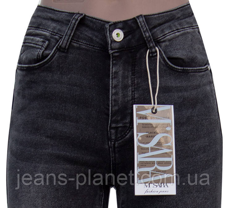 Джинси жіночі скінні на високій талії M.Sara Push-up — изображение 3