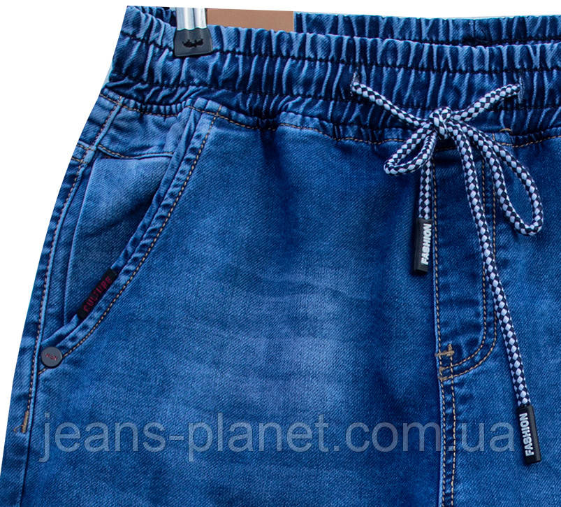 Шорти чоловічі джинсові карго пояс резинка МS Jeans — изображение 4