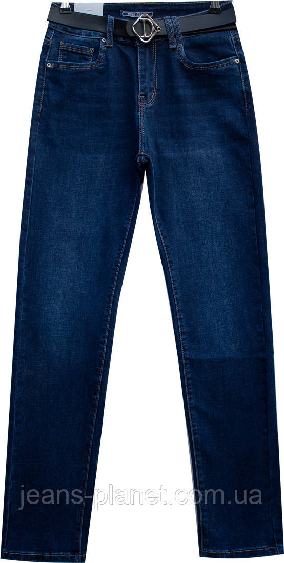 Джинси жіночі прямі з високою посадкою Version-Cudi великі розміри — изображение 5