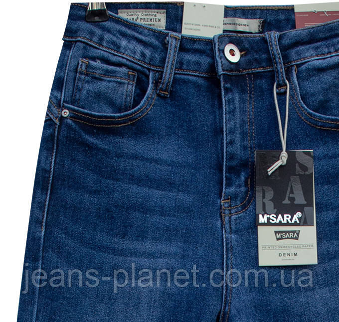 Джинси жіночі прямі класичні M.Sara Push-up — изображение 3