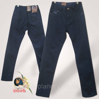 Джинси підліткові на хлопчика синього кольору