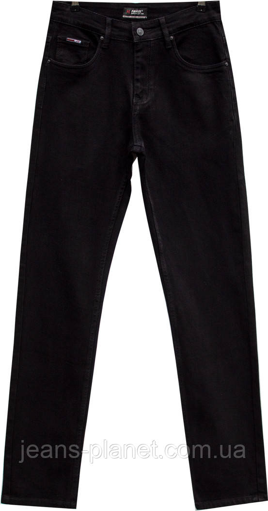 Джинси чоловічі прямі класичні Pagalee чорного кольору — изображение 7