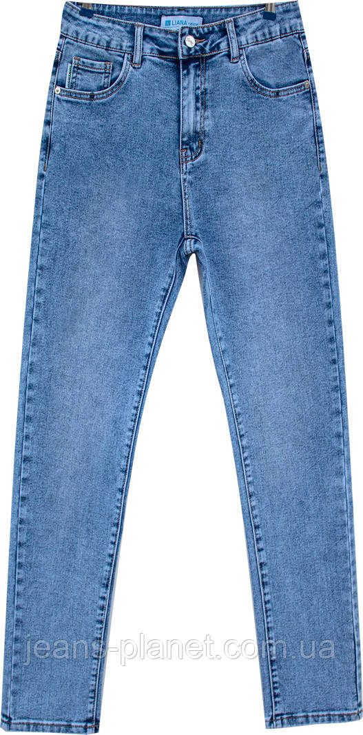 Джинси жіночі класичні звужені з високою посадкою Liana 134 — изображение 4