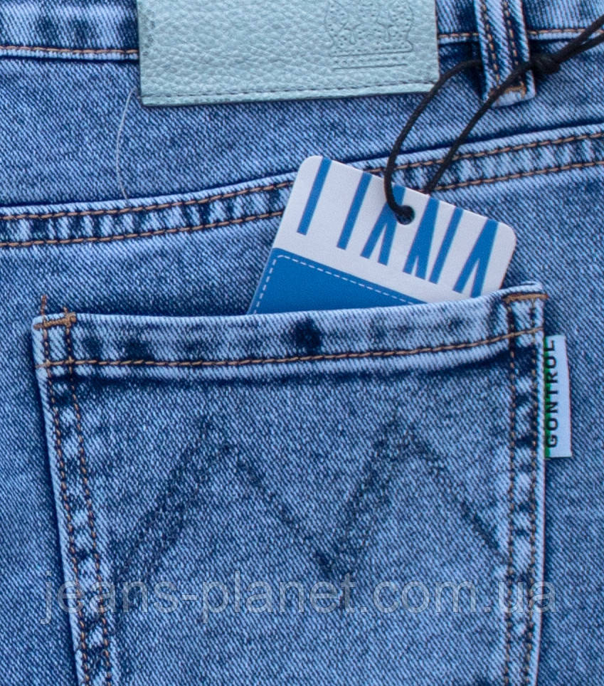 Джинси жіночі класичні звужені з високою посадкою Liana 134 — изображение 7