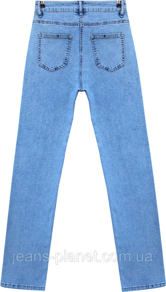 Джинси жіночі класичні прямі з високою посадкою Vanver весна-літо — изображение 4