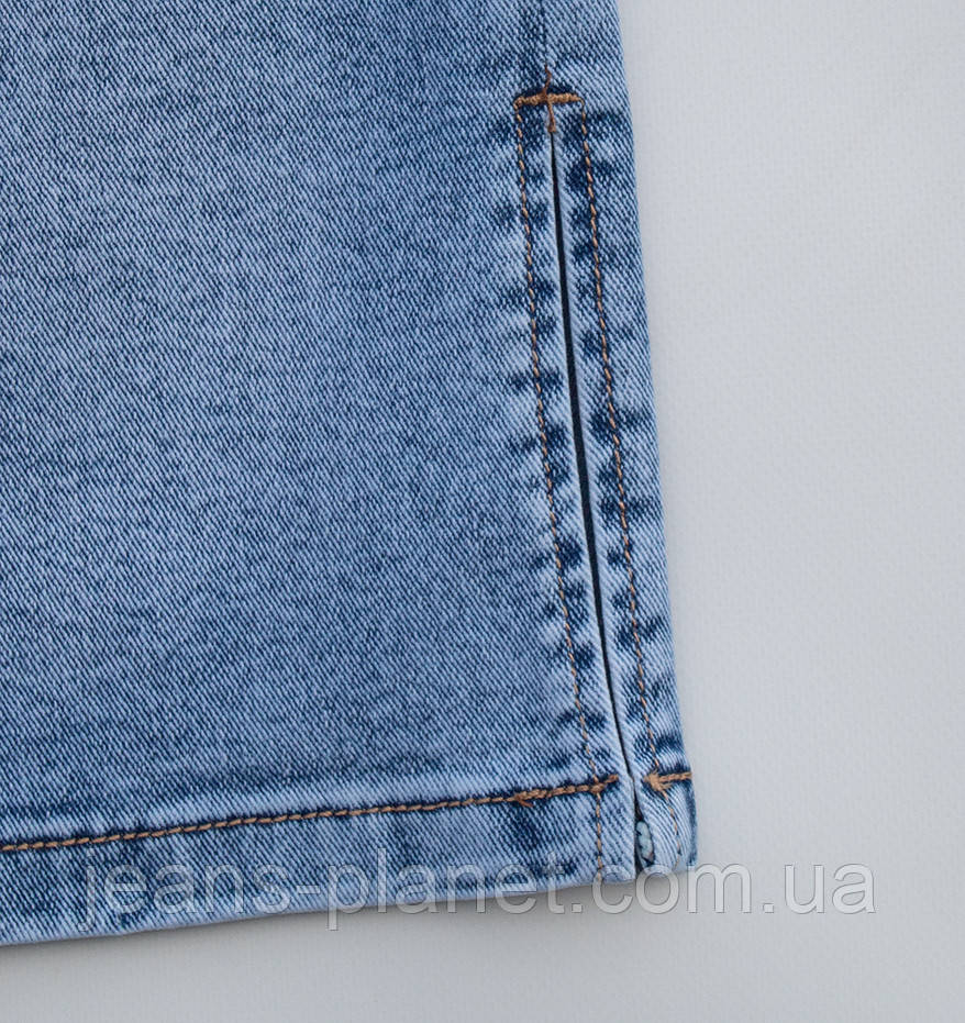 Джинсова спідниця середньої довжини до коліна Lady N — изображение 5