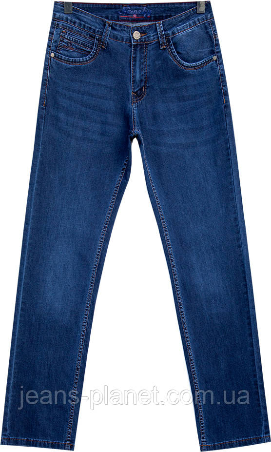 Чоловічі літні джинси класичного крою NewSky 30 розмір — изображение 6