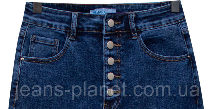 Модна джинсова спідниця олівець середньої довжини 70 см Liana — изображение 6