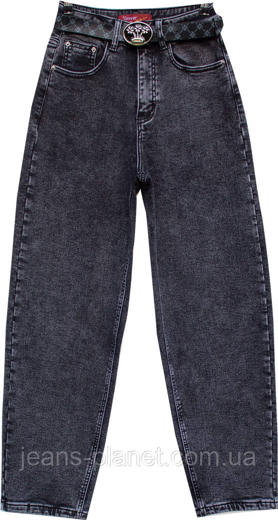 Наймодніші жіночі утеплені джинси мом Skater на байці Vanver — изображение 6