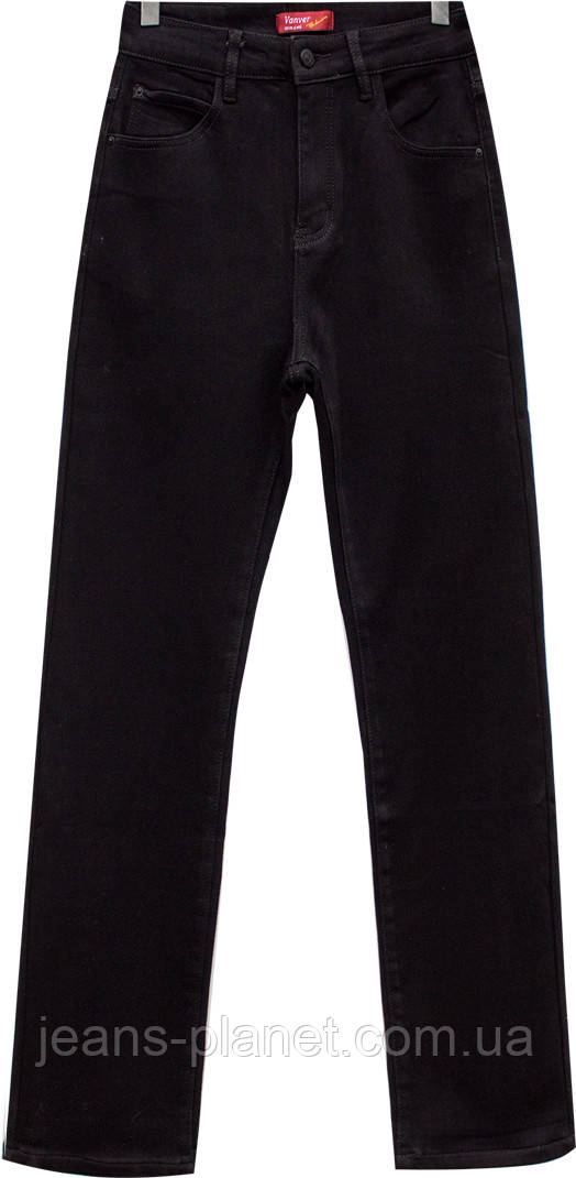 Жіночі прямі утеплені класичні джинси на флісі Vanver 82137 — изображение 7