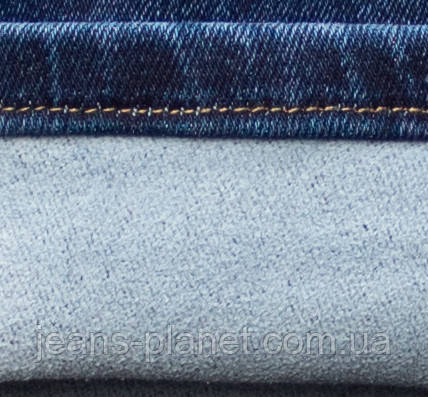 Джинси жіночі утеплені класичні мом на байке Vanver — изображение 4