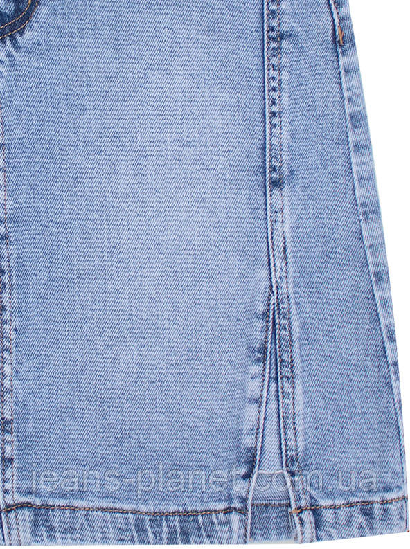 Модна джинсова спідниця довжина 50 см Lady N 828 — изображение 4