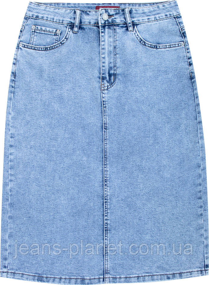 Джинсова класична спідниця олівець Весна-Літо Vanver — изображение 6