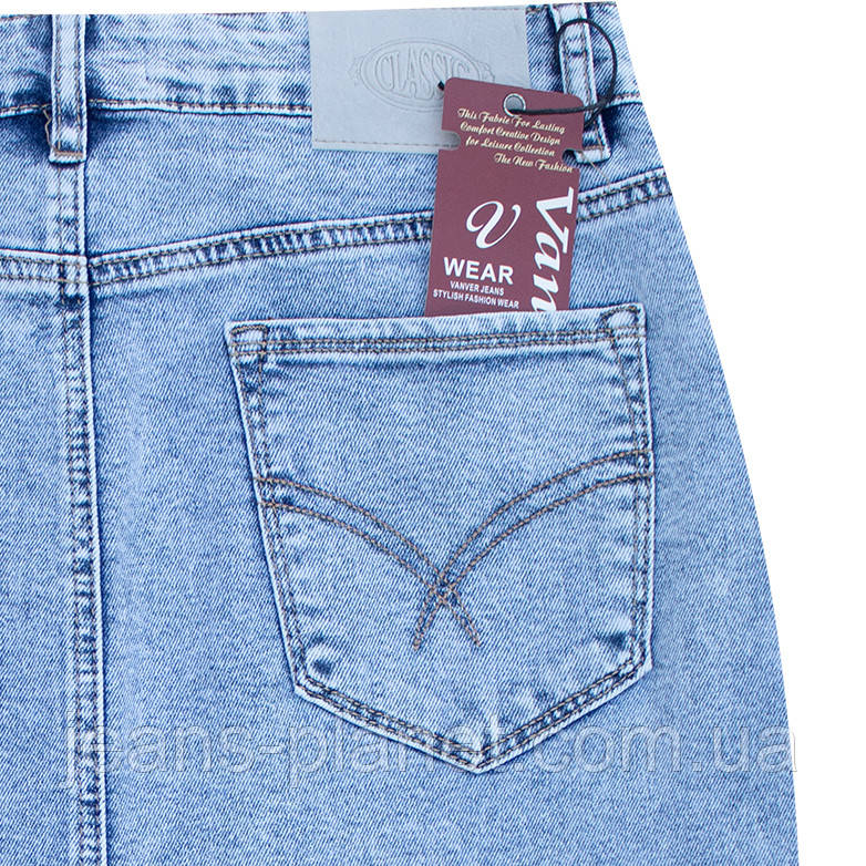 Джинсова класична спідниця олівець Весна-Літо Vanver — изображение 4