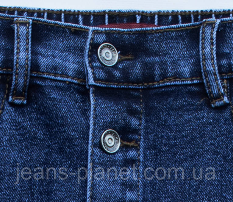 Модна джинсова спідниця міді на гудзиках Vanver великі розміри — изображение 5