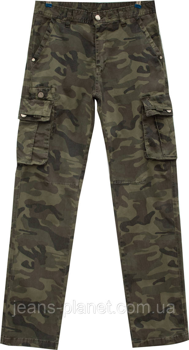 Джинси чоловічі ITENO - TOPHERO камуфляж з накладними кишенями — изображение 7