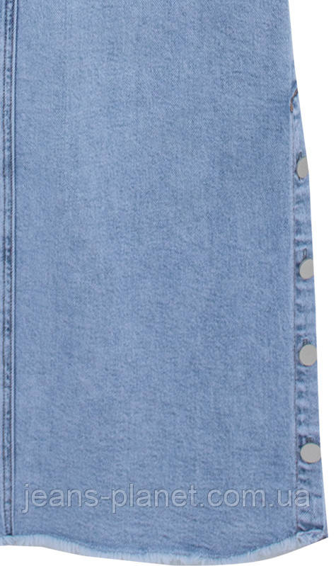 Наймодніша ошатна джинсова сукня довжина міді Liana 554 — изображение 4