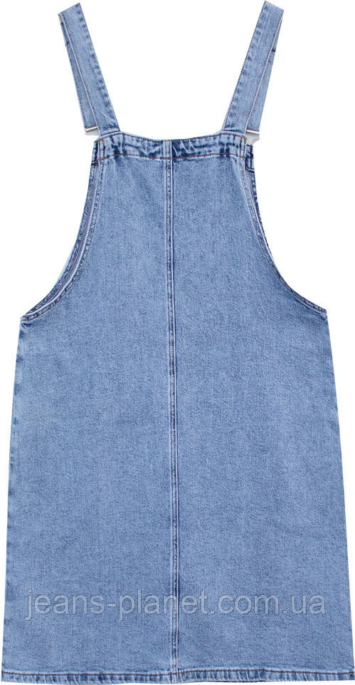 Жіночий джинсовий комбінезон сарафан Liana 415 — изображение 3