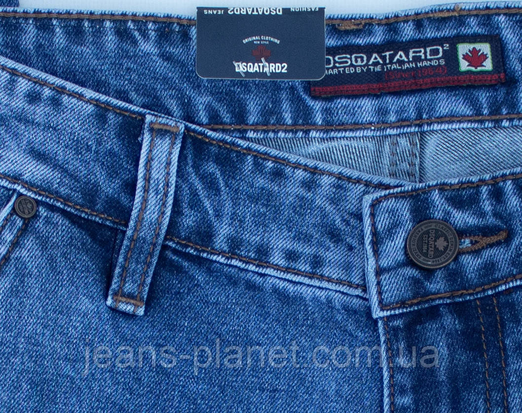 Чоловічі класичні джинси Dsqatard з косими кишенями -9343 — изображение 7