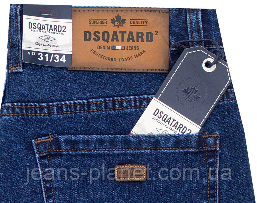 Чоловічі класичні джинси бренд Dsqatard весна-осінь - 8751 — изображение 3