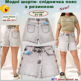 Шорты женские джинсовые